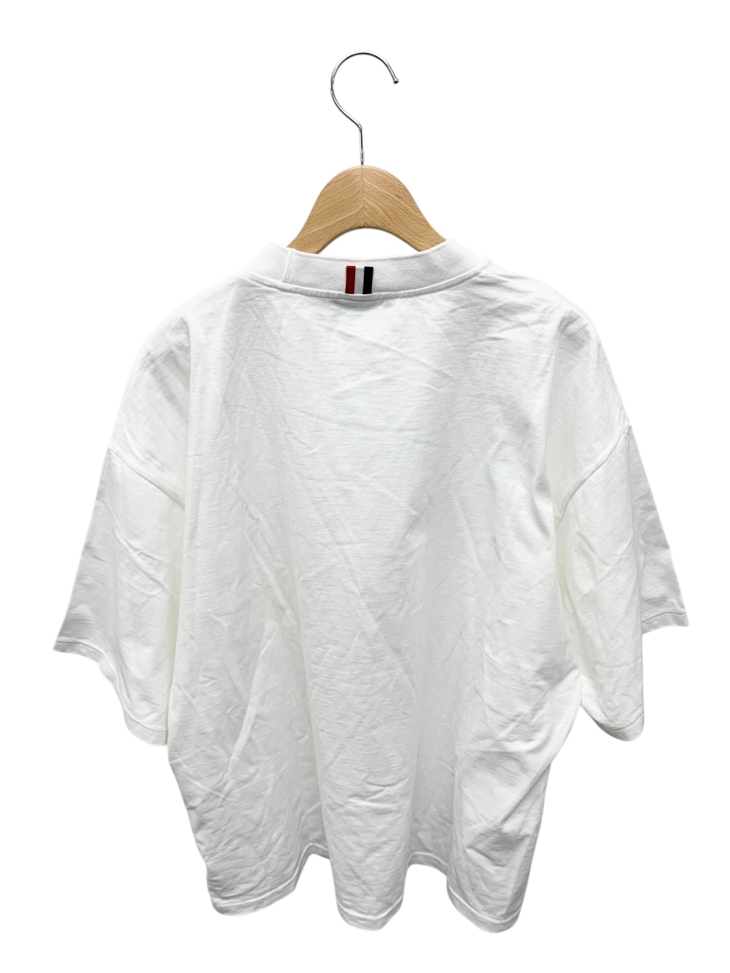 【美品】THOM BROWNE ホワイト Tシャツ　サイズ１ 12559185_52161763_600.jpg