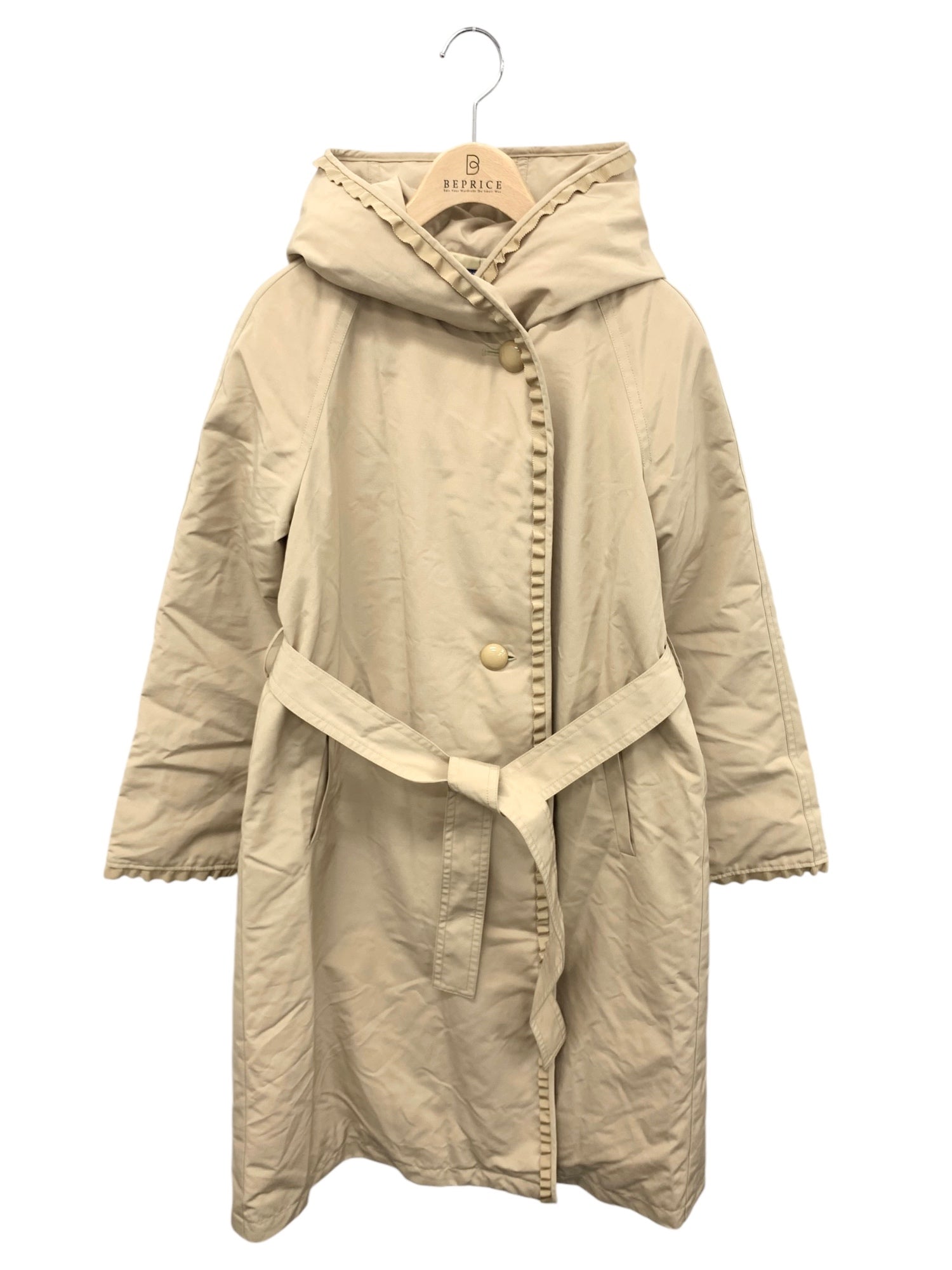 エムズグレイシー Feminine Down Coat 919512 ダウンコート 38 ベージュ | 中古ブランド品・古着通販ビープライス