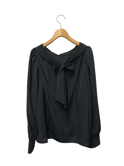 フォクシーブティック Blouse Dottie ドッティ 45622 ブラウス 42 ブラック ドット 水玉 ITU0BWCVS200