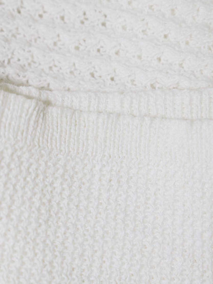 エムズグレイシー 418328 カーディガン 38 ホワイト ITRHX5V79JQA