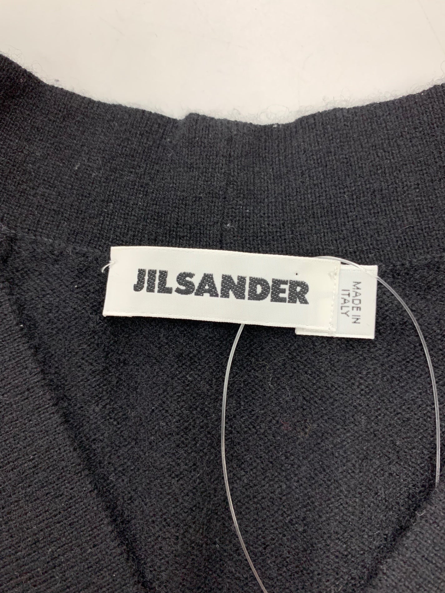 ジルサンダー トップス 34 ブラック カシミア100％ ITEW9JC0AECO 【SALE】