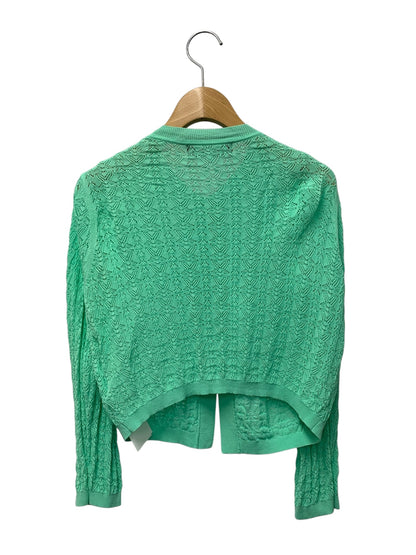 エムズグレイシー レーシー調 418334 カーディガン 40 グリーン レース ITW6YOBD1KRE