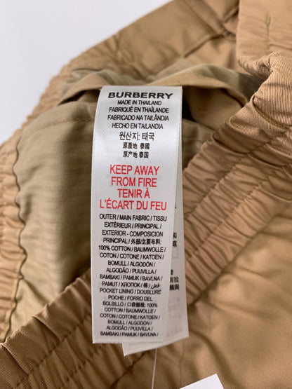 バーバリー 8068404 ショートパンツ 14Y ベージュ ハーフ コットン ウエストゴム ITX1FYH7A0NC 【SALE】