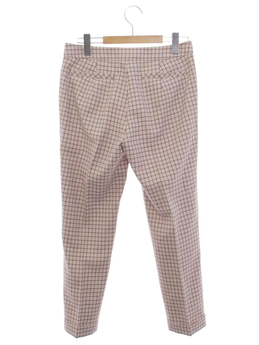 トゥービーシック W5R72-578-40 パンツ 40 ベージュ チェック柄 ITOBEMKD693D 【SALE】