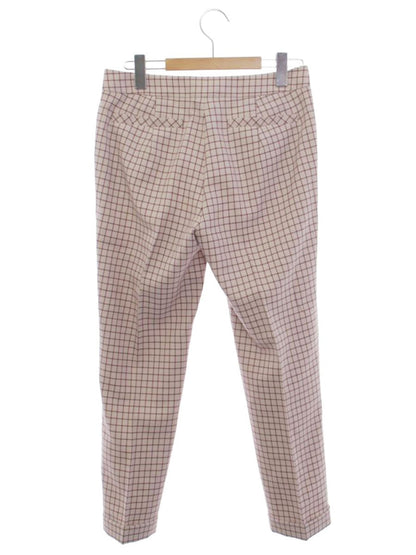 トゥービーシック W5R72-578-40 パンツ 40 ベージュ チェック柄 ITOBEMKD693D 【SALE】