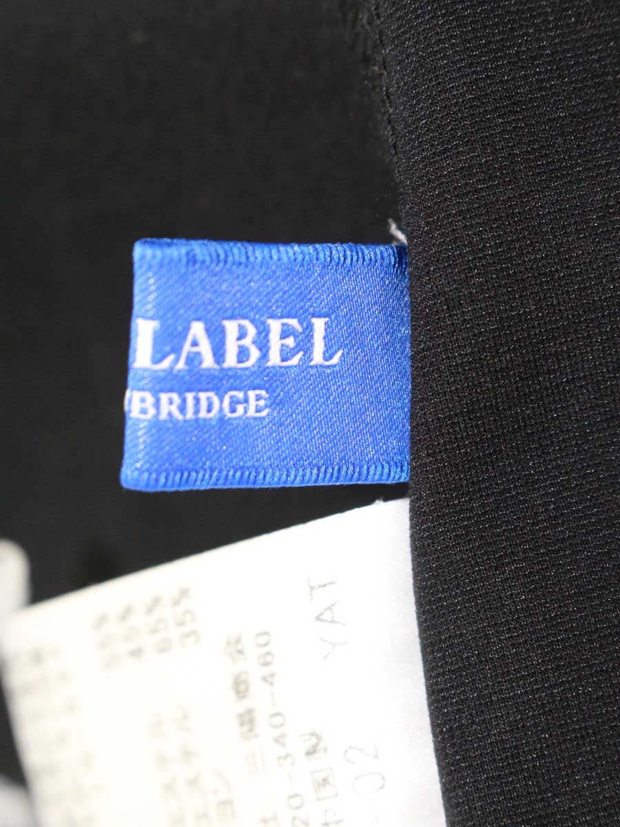 ブルーレーベルクレストブリッジ 55J79-643-09 ワンピース 38 ブラック チェック IT2AUAN6A2PO 【SALE】