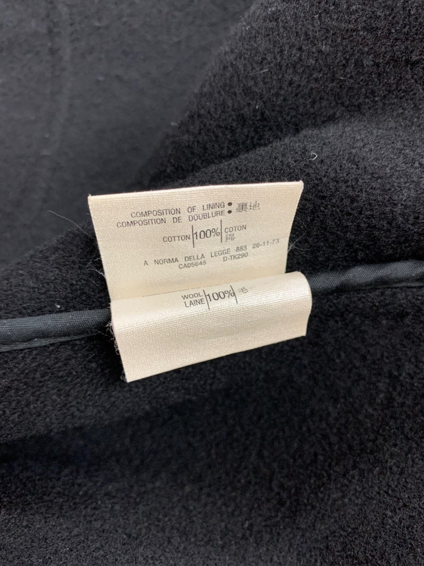 グローバーオール ダッフルコート 40 ブラック IT64WELTPRXU