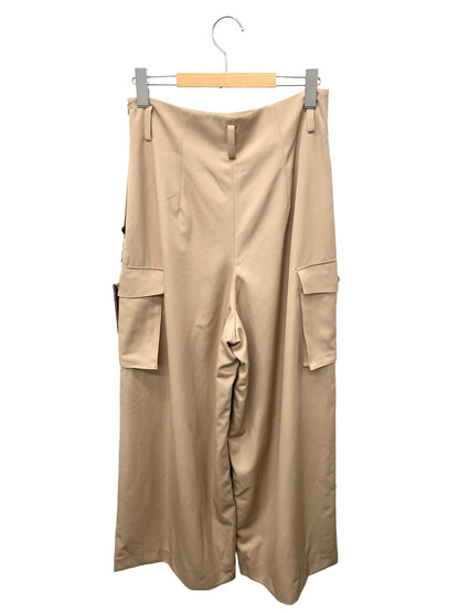 フォクシーブティック Pants Elegant Cargo 40856 カーゴパンツ 40 ベージュ ITXVVM22EXJS