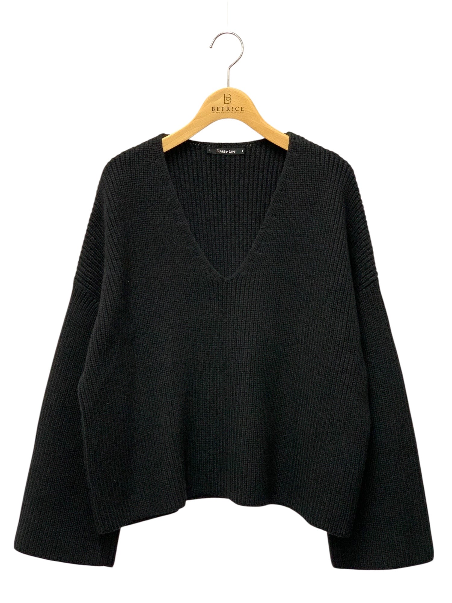 デイジーリン Angel Hair Sweater Lady V 07308 nitto F ブラック ITY1W3UT7Y3P デイジーリン – ビープライス