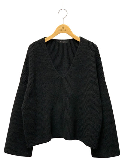 デイジーリン Angel Hair Sweater Lady V 07308 nitto F ブラック ITY1W3UT7Y3P