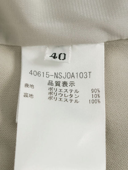 フォクシーニューヨーク パーカー 40615 40 ベージュ ジップ ITQ42V8EBPTQ