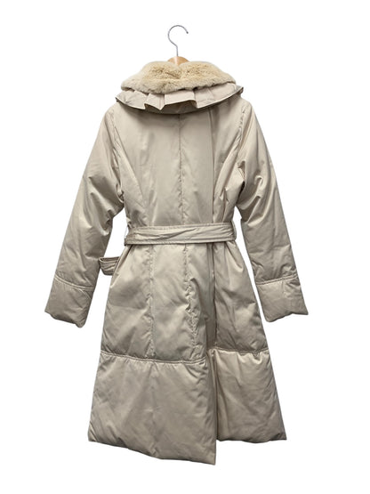 フランコフェラーロ NWUAJ-41790 ダウンコート 2 ベージュ レッキスラビットファー IT5PFC2JZSIO