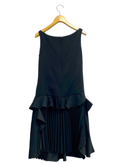 アディアム 38720 ワンピース 0 ブラック dress プリーツ ITYAX85VBH40