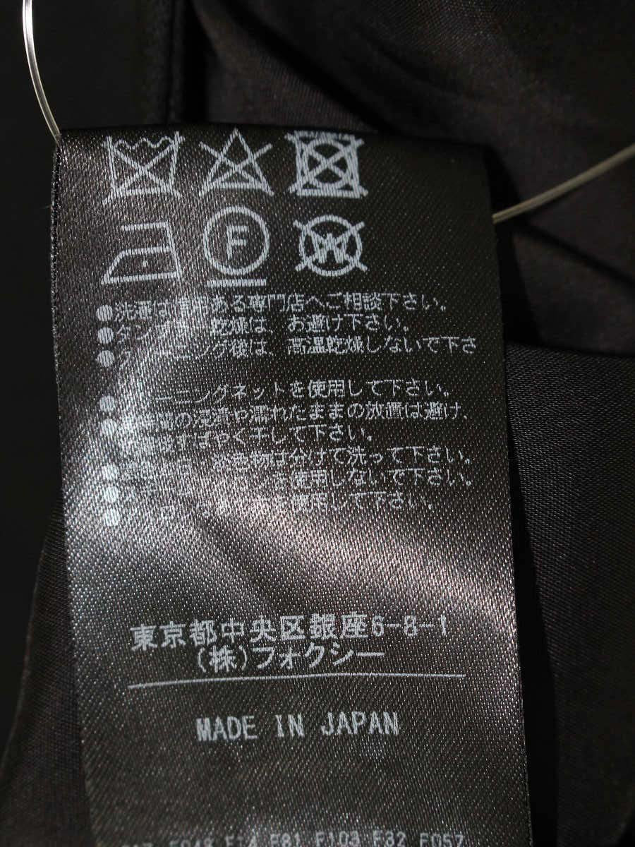 フォクシーブティック Wide Pants 37476 パンツ 40 ブラック ワイド ITSDX3E7NLUG 【SALE】