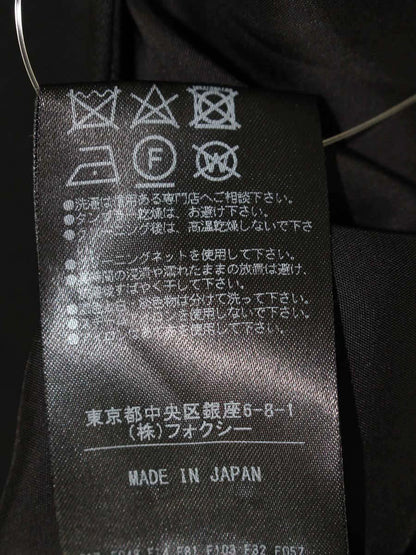 フォクシーブティック Wide Pants 37476 パンツ 40 ブラック ワイド ITSDX3E7NLUG 【SALE】