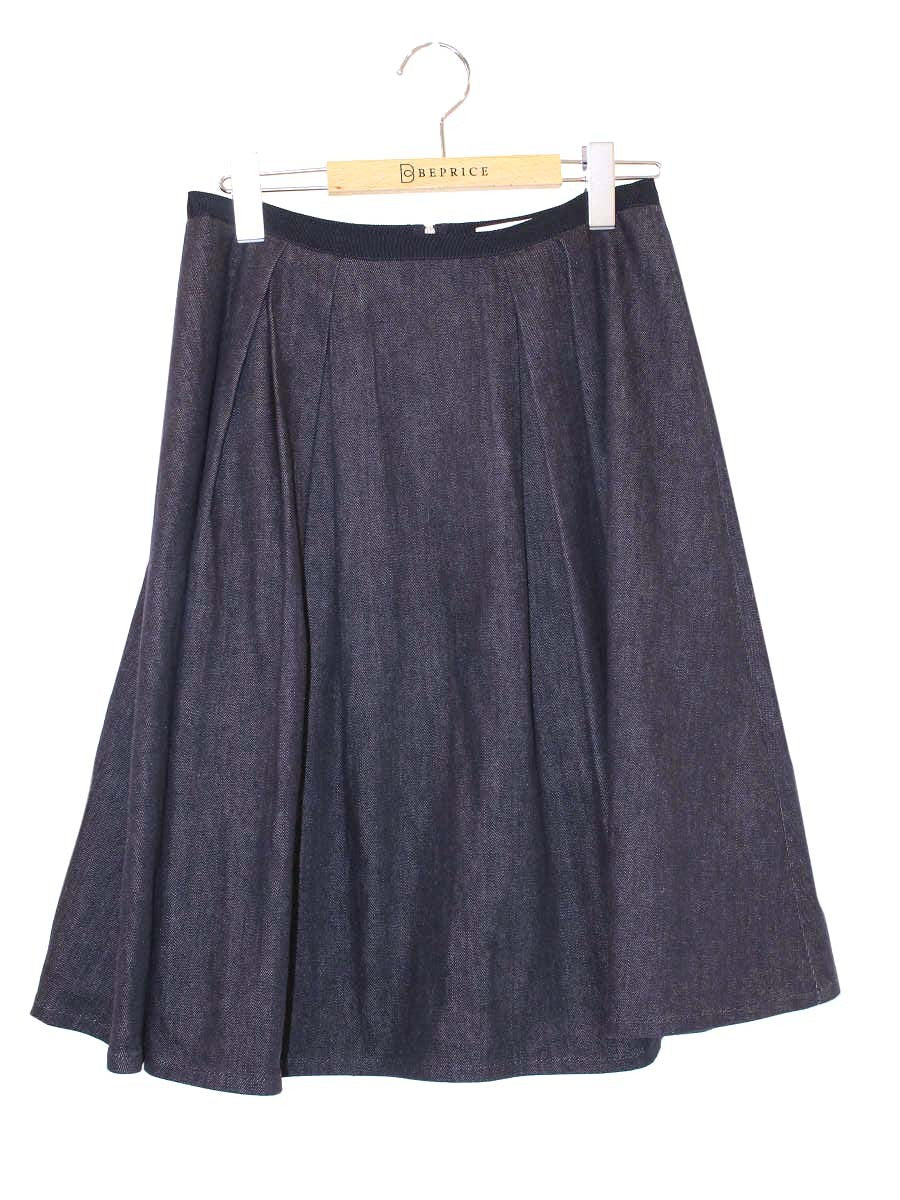 フォクシーニューヨーク Blooming Denim Skirt 41010 スカート 40 ネイビー デニム IT6QRXY9S6OG
