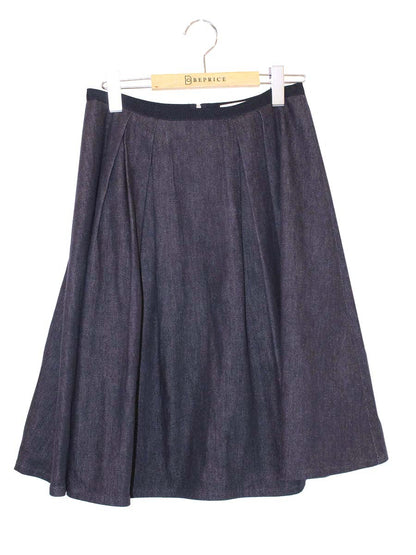 フォクシーニューヨーク Blooming Denim Skirt 41010 スカート 40 ネイビー デニム IT6QRXY9S6OG