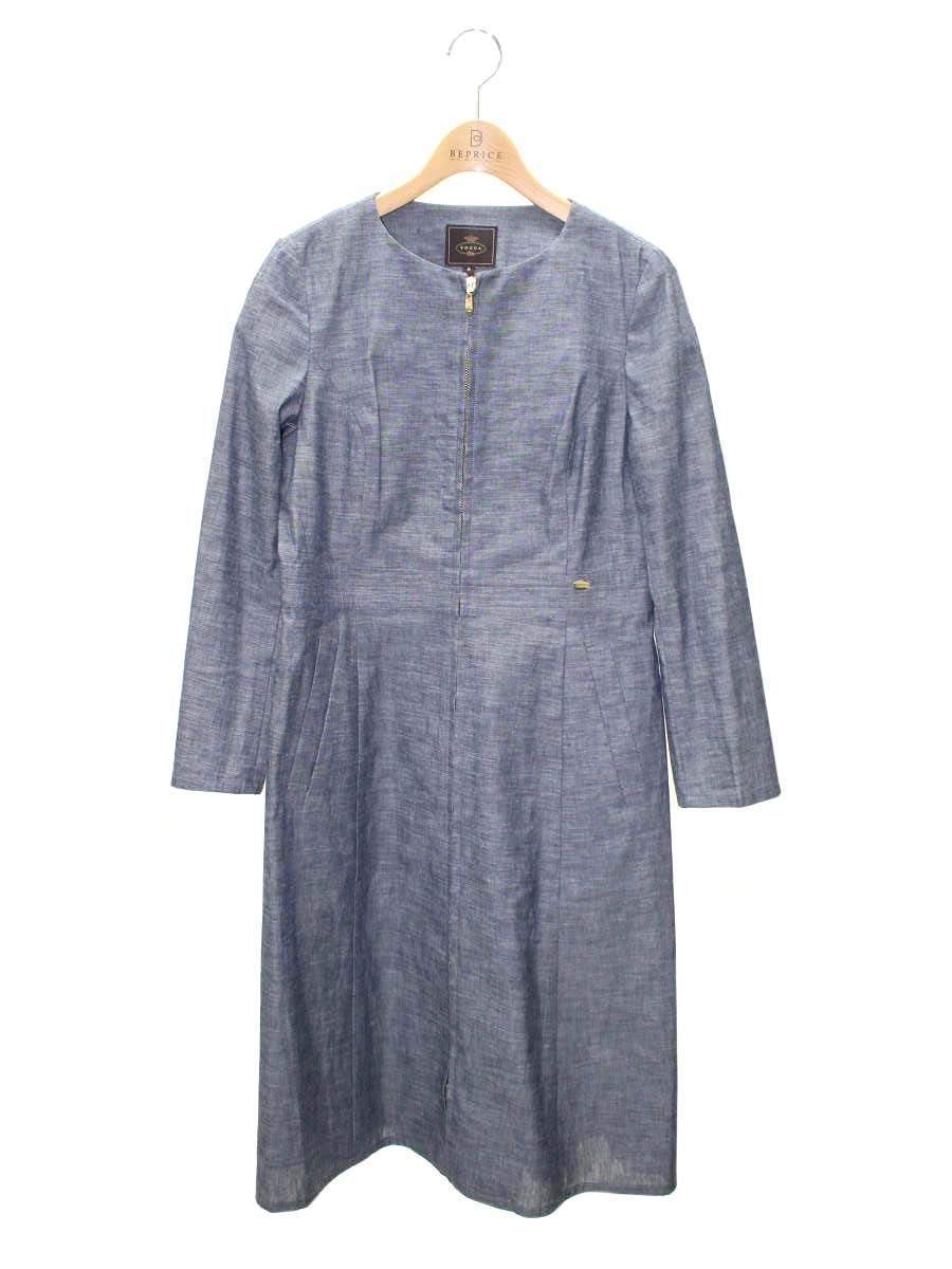 トッカ CMTONS0010 コート 0 ネイビー ゴールドファスナー ITXWNDG1U7GY