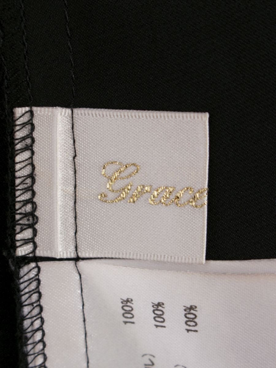 グレースクラス パフュームプリントチュールスカート 02222 21110-00 36 ブラック ITAEUPEP2W9C 【SALE】