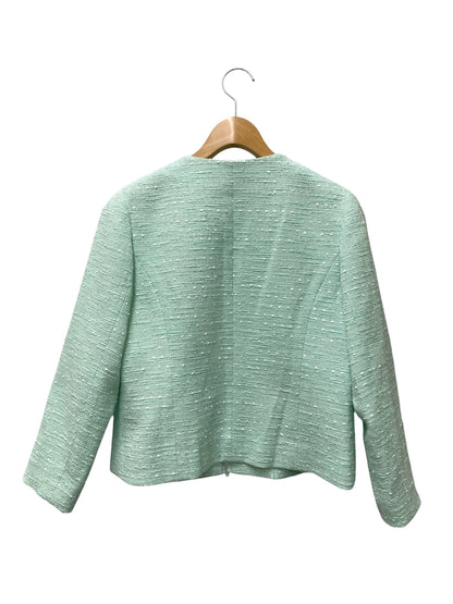 ルネ Jacket 6513310 ノーカラージャケット 38 グリーン ツイード インスタ掲載品 IT1IJSJUKFDY