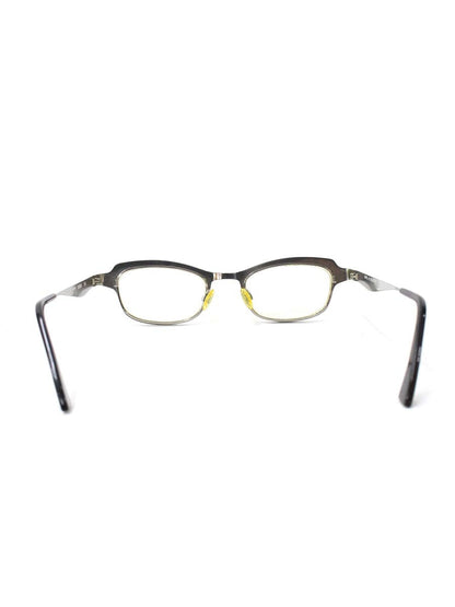 アンバレンタイン BGR04 眼鏡 メガネ ブラック/シルバー メタルフレーム フルリム スクエア ITL8RRSWVBQ0 【SALE】