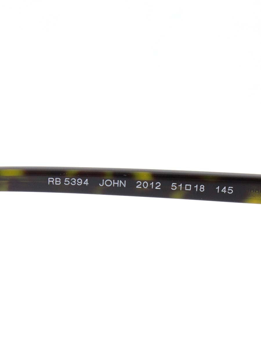 レイバン メガネ JOHN OPTICS RB5394 ブラック セルフレーム  ウェリントン ITB5OCU1BOJD