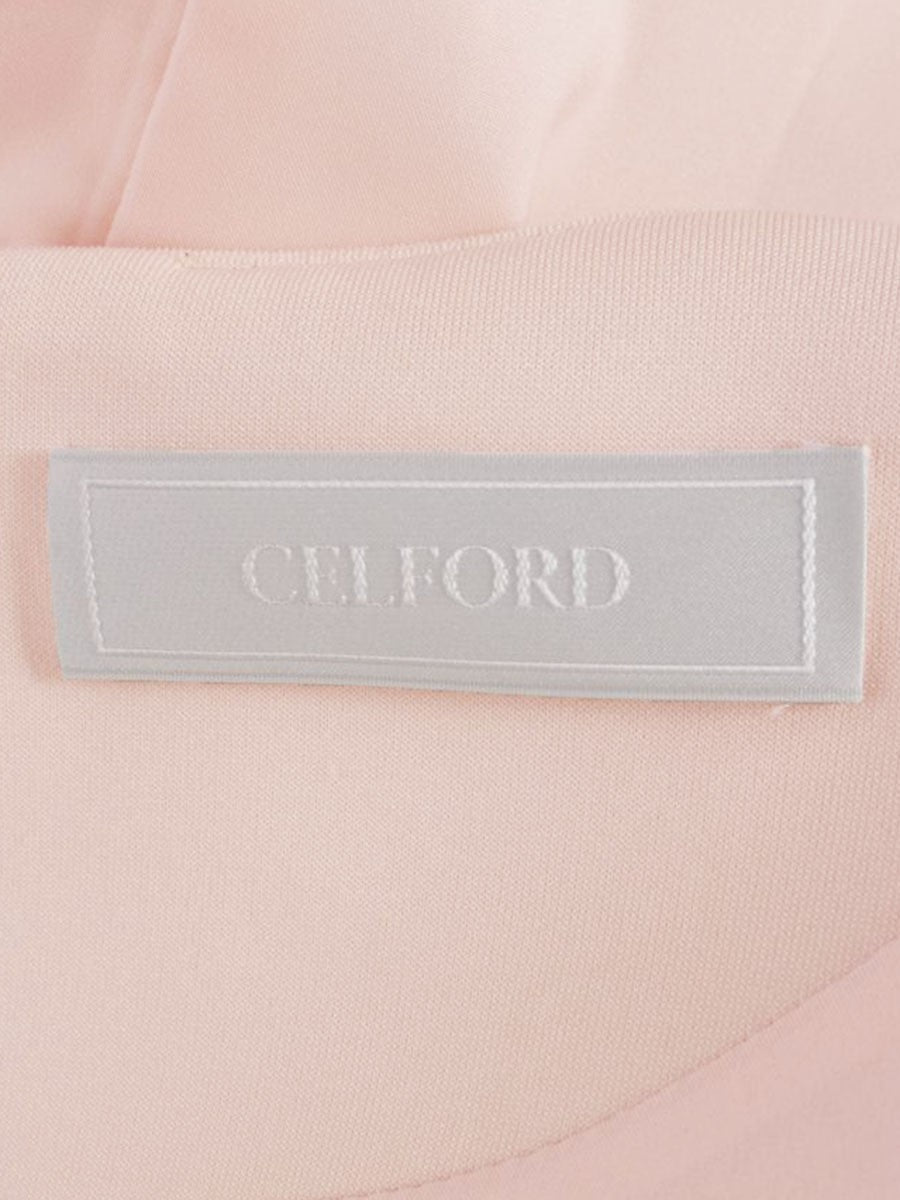 セルフォード CWC0222030 ワンピース 36 ピンク Vネック パフスリーブ 半袖 ITIL3TPHGOC0 【SALE】