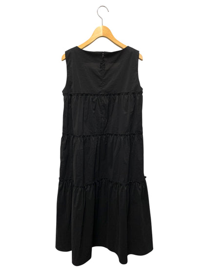 エムズグレイシー 511315 ワンピース 38 ブラック ティアード フレア IT339UYA0JSN