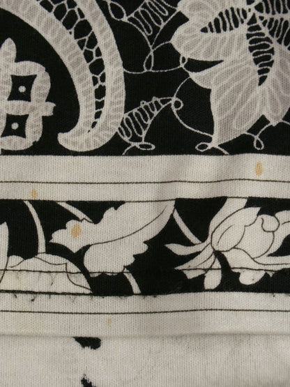 レオナールファッション 0339127 カットソー LL ブラック/ホワイト フラワープリント 半袖 ITMZWOBJTH45 【SALE】