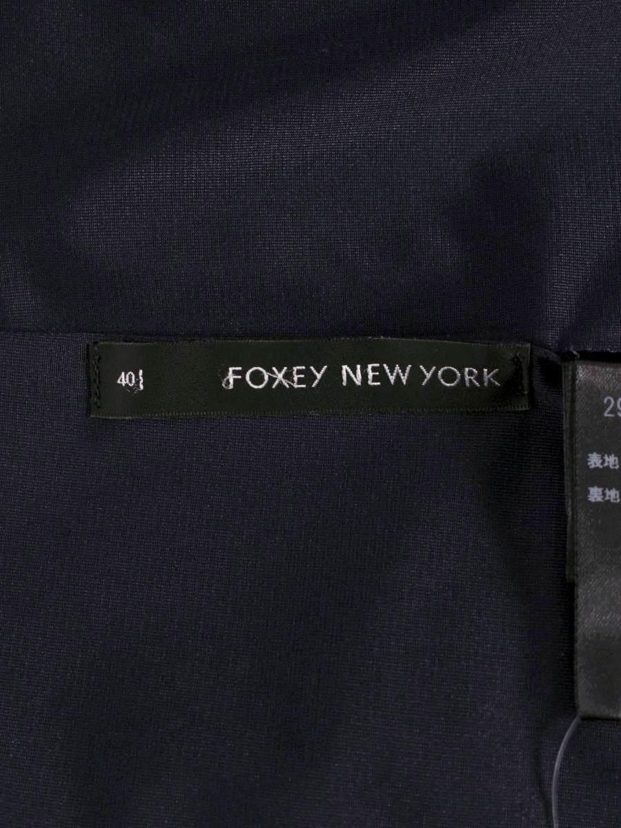 フォクシーニューヨーク ワンピース レイニーエンジェル 29944 40 ネイビー ITNOZ23KM3XO 【SALE】
