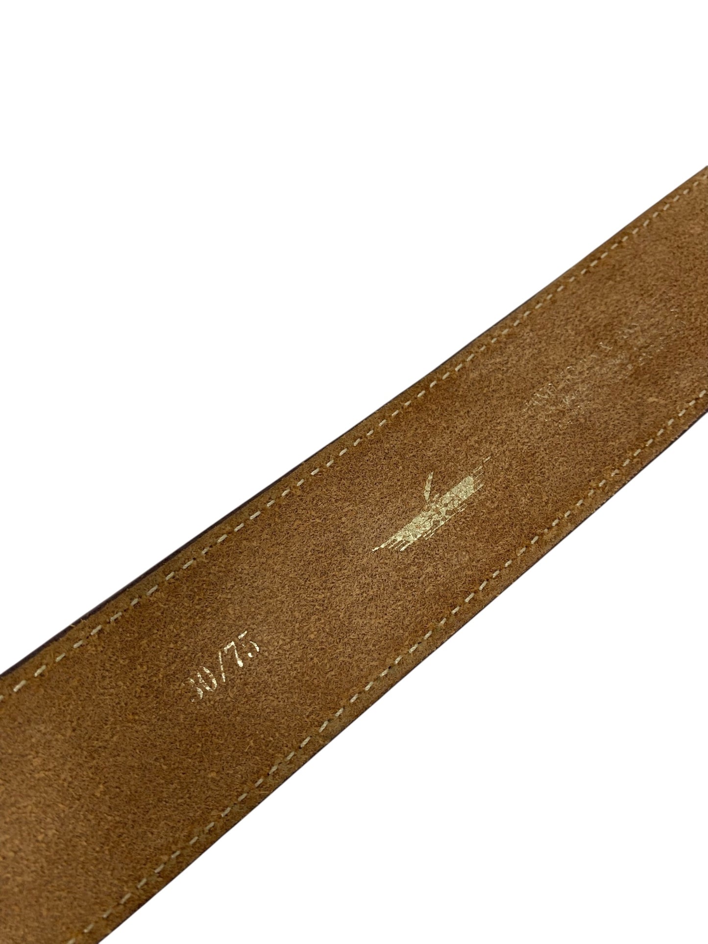 ファニー HAND TOOLS & HAND DYE ベルト ブラウン レザー ITQI0QW6VXR4 【SALE】