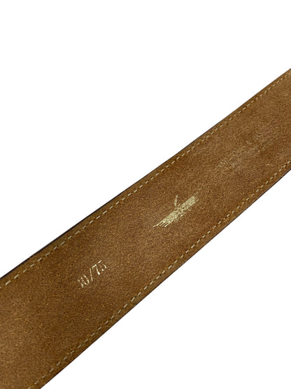 ファニー HAND TOOLS & HAND DYE ベルト ブラウン レザー ITQI0QW6VXR4 【SALE】