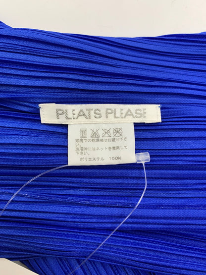 プリーツプリーズイッセイミヤケ PP51-JH207 ワンピース 4 ブルー IT3V2KR31BNS