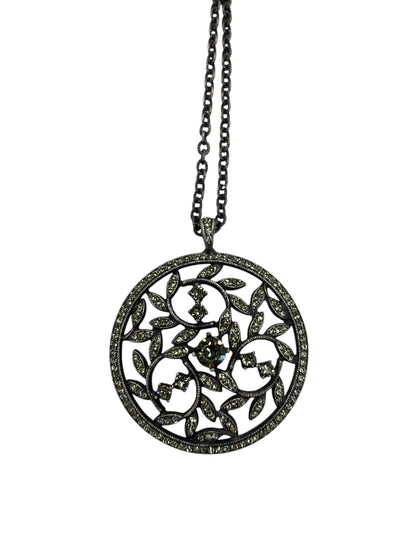 フォクシーブティック NECKLACE CRYSTAL MOON 25772 ネックレス シルバー ITST72YFTI4C