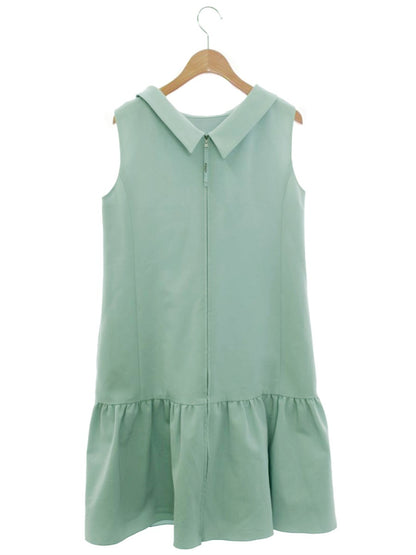 フォクシーニューヨーク 2way モッズドレス 40533 ワンピース 40 ブルー IT5CPR67J724