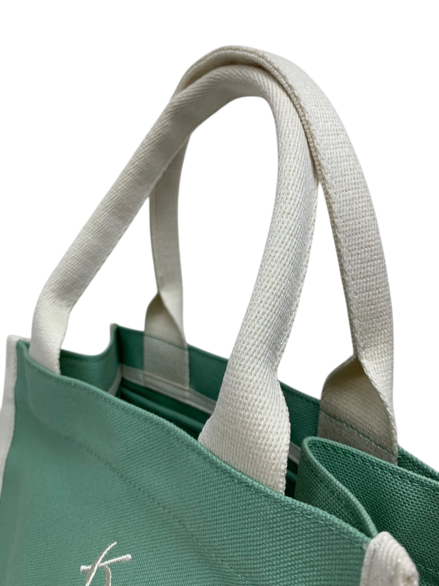 キタムラ トートバッグ R-0747 36911 グリーン K刺繍 IT0HUINRH7N9