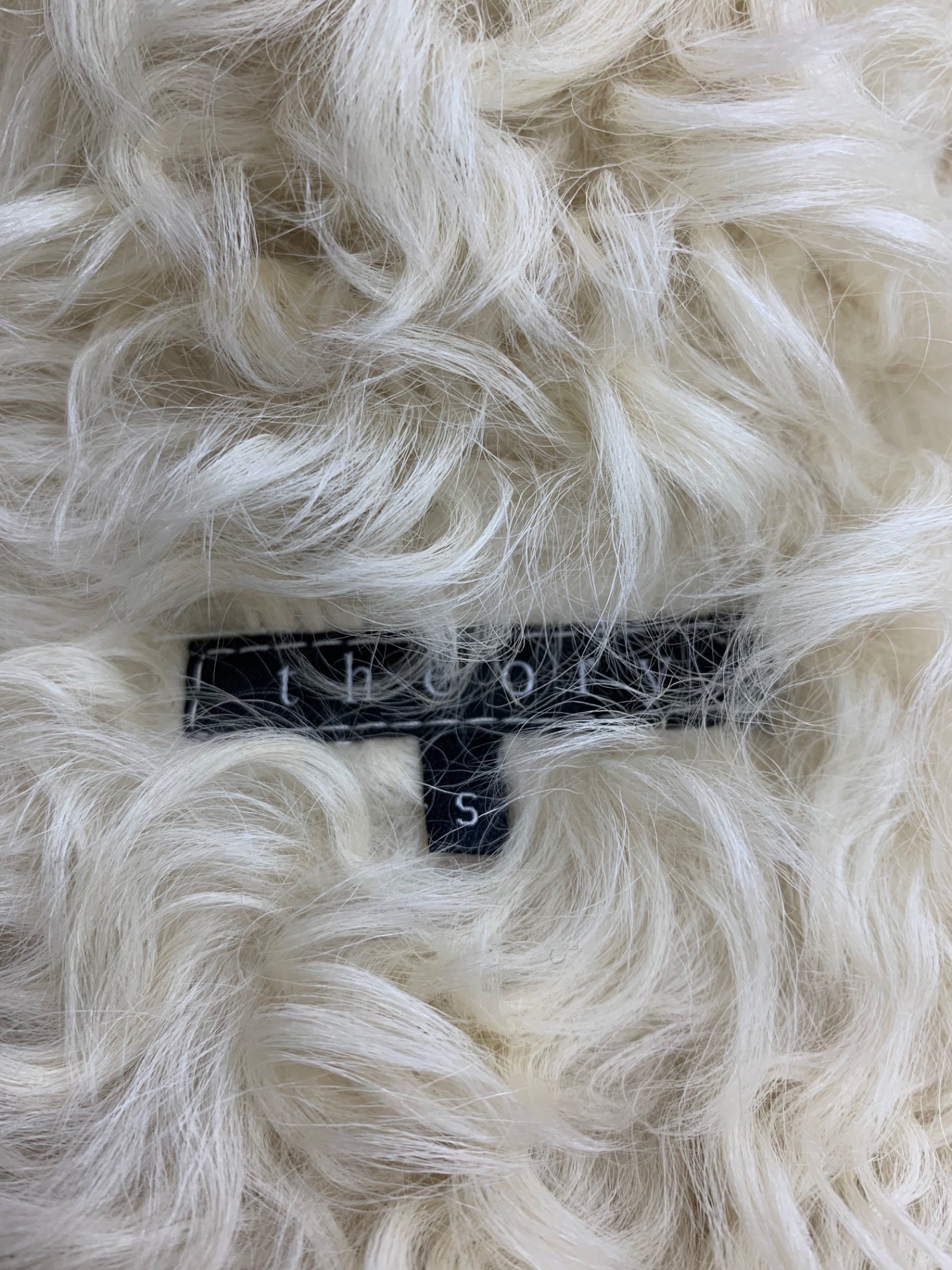 セオリー 01-9402916 ベスト 2 グレー ムートン ファー フーディ ITI57VYBQ5GW