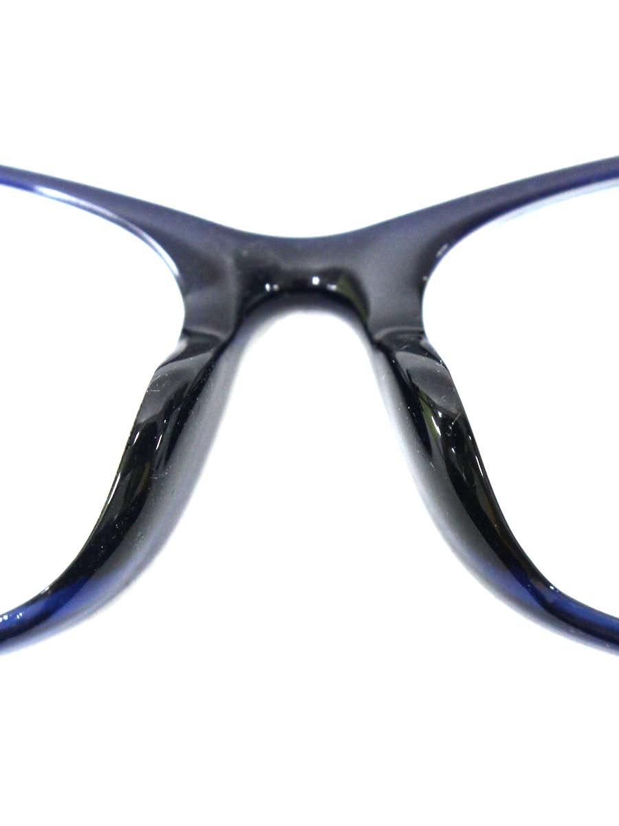 アユミ L1017-L メガネ ネイビー セルフレーム スクエア マコト眼鏡 ITR8GL3DS40A 【SALE】