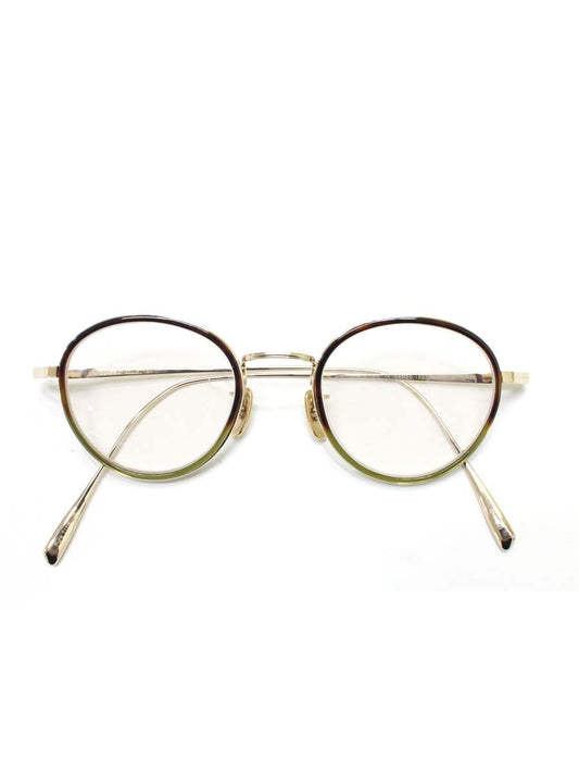 BJクラシックコレクション PREM-114 NT メガネ ブラウン/ゴールド べっ甲 セルフレーム フルリム ボストン ITABQ0UNQ2LQ