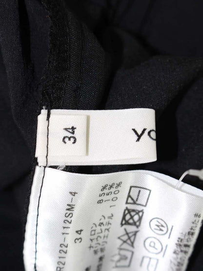 ヨリ YR2122-112SM-4 パンツ 34 ブラック 撥水 ITIX6E7EB8HW