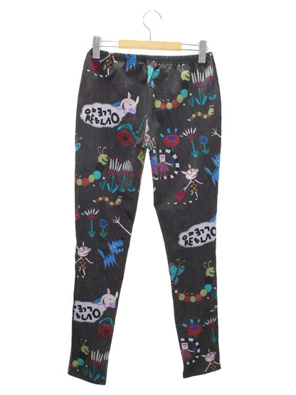 アルベロベロ 438399 パンツ F グレー アニマルモチーフ ストレッチ ITTD98471E9S