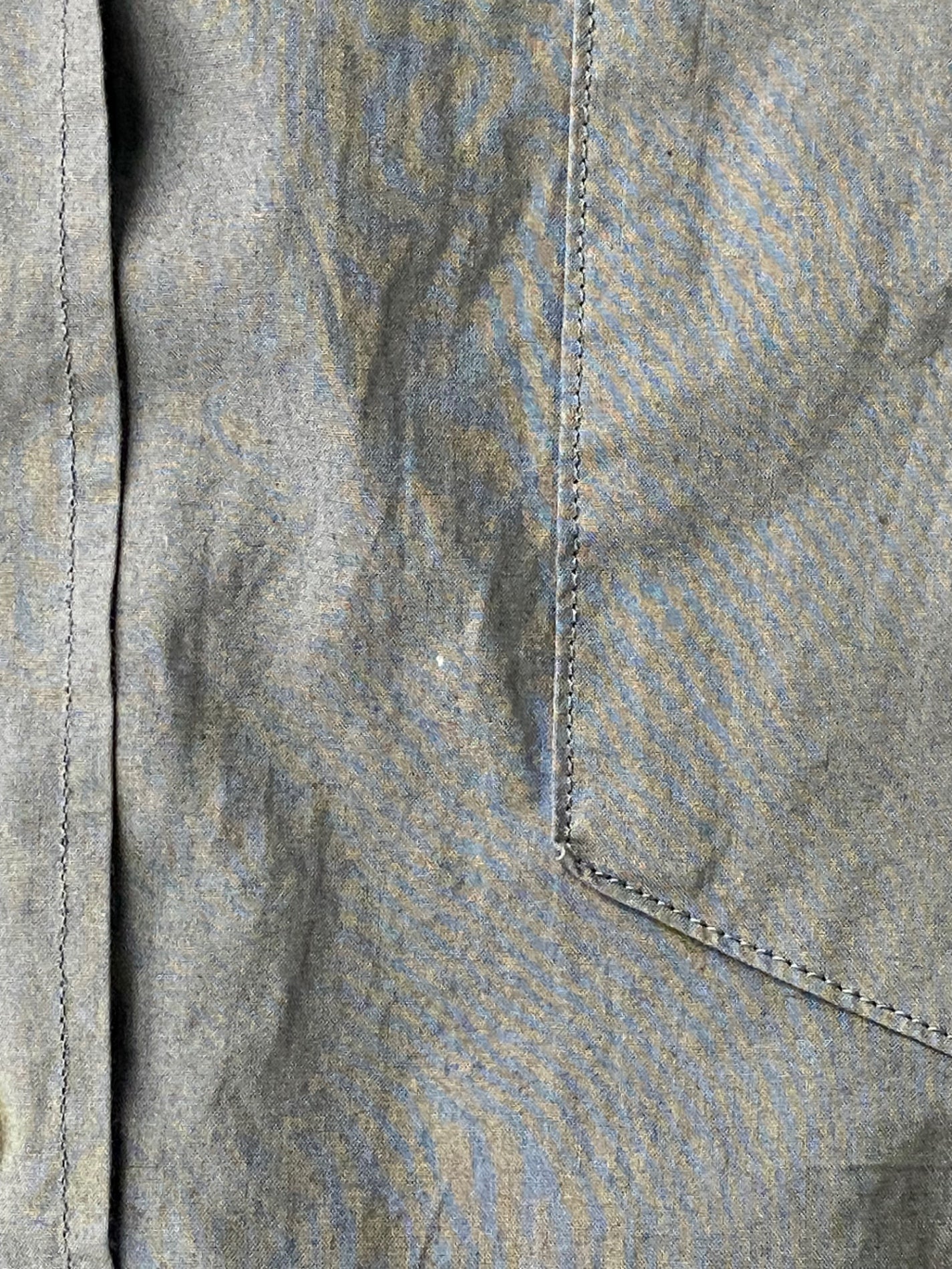 ミューズドゥドゥーズィエムクラス COTTON WASHシャツ 23-050-500-4120-1-0 F ネイビー 23SS IT64WA8MGHJM