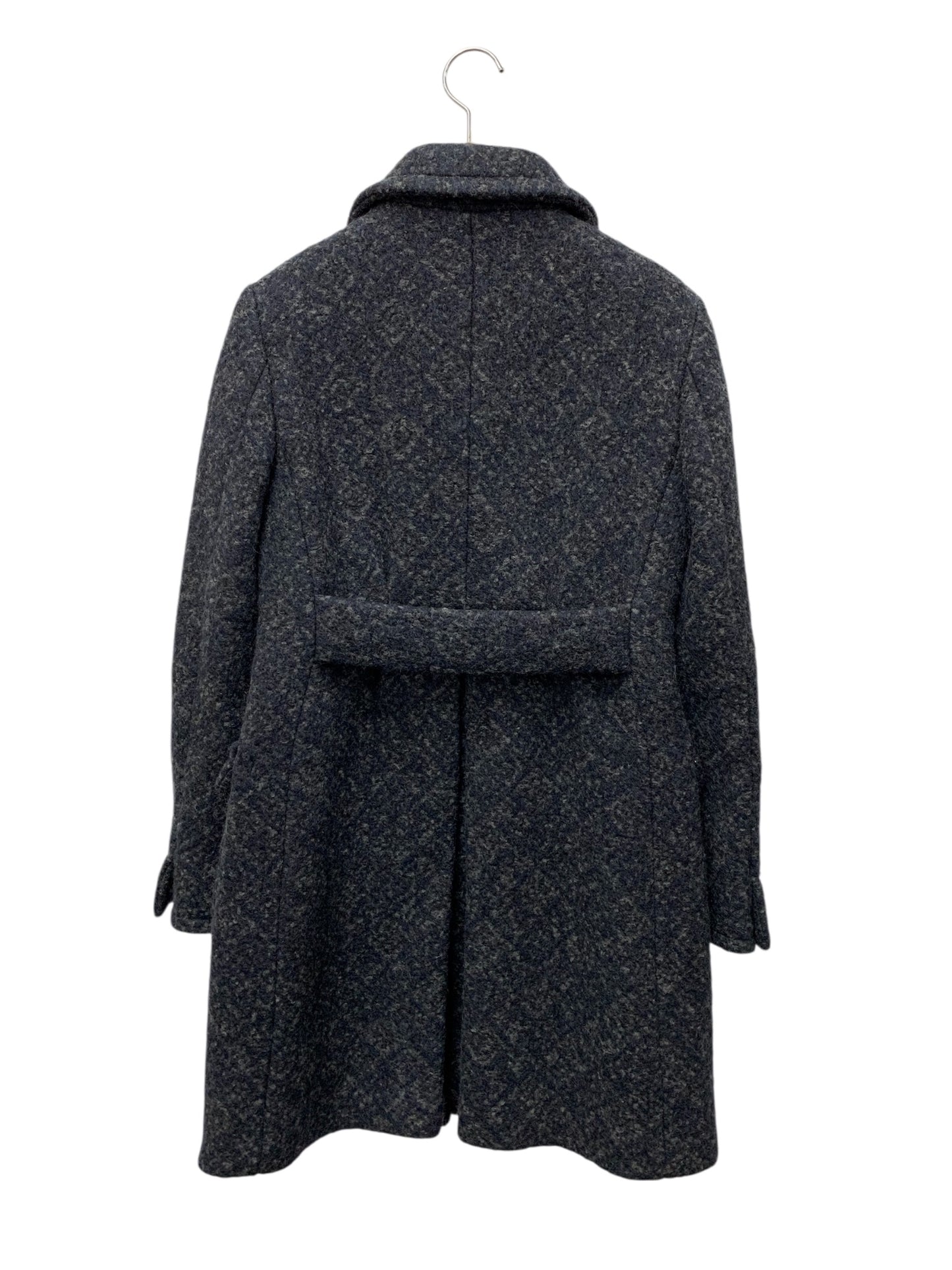 ミュウミュウ AMM1 2011 106 ウールコート 38 グレー IT87MEG36P9C