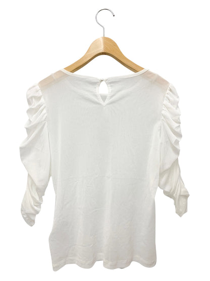 ルネ 6527070 ニット 36 ホワイト パール シャーリング ITYU1Y11QWRK