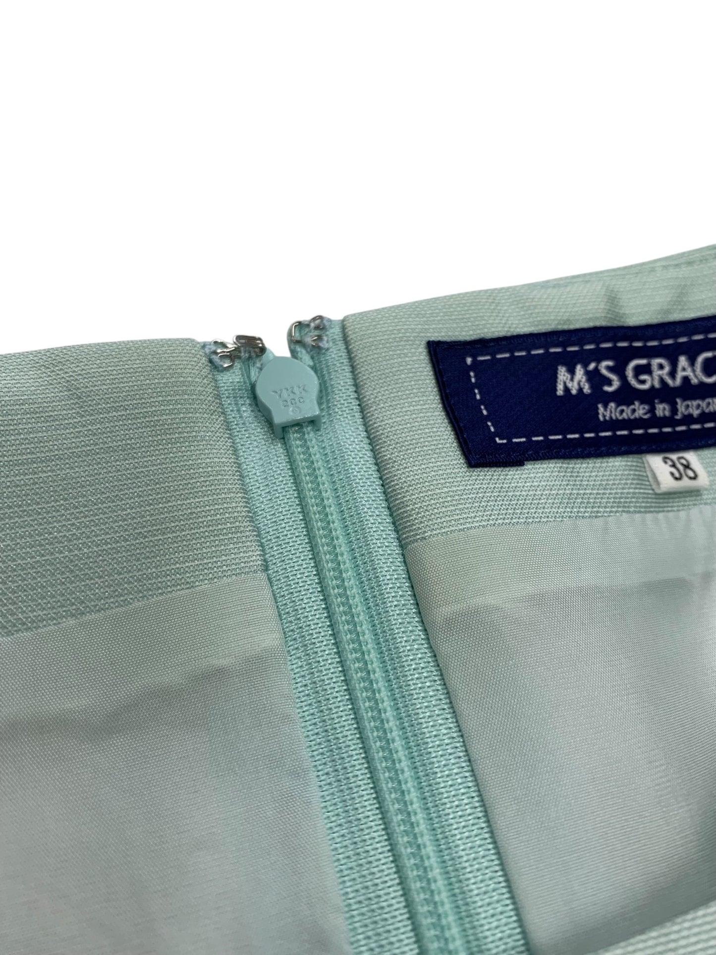 エムズグレイシー 011105 ワンピース 38 グリーン フラワージャガード ITRUYKV0C9TC