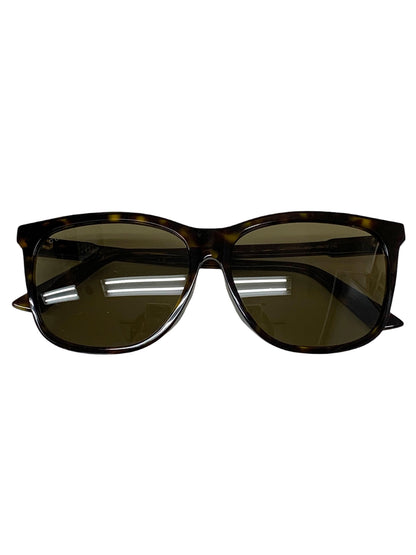 グッチ GG0495SA サングラス ブラウン セルフレーム ボストン べっ甲柄 ITQLY4PKVP14