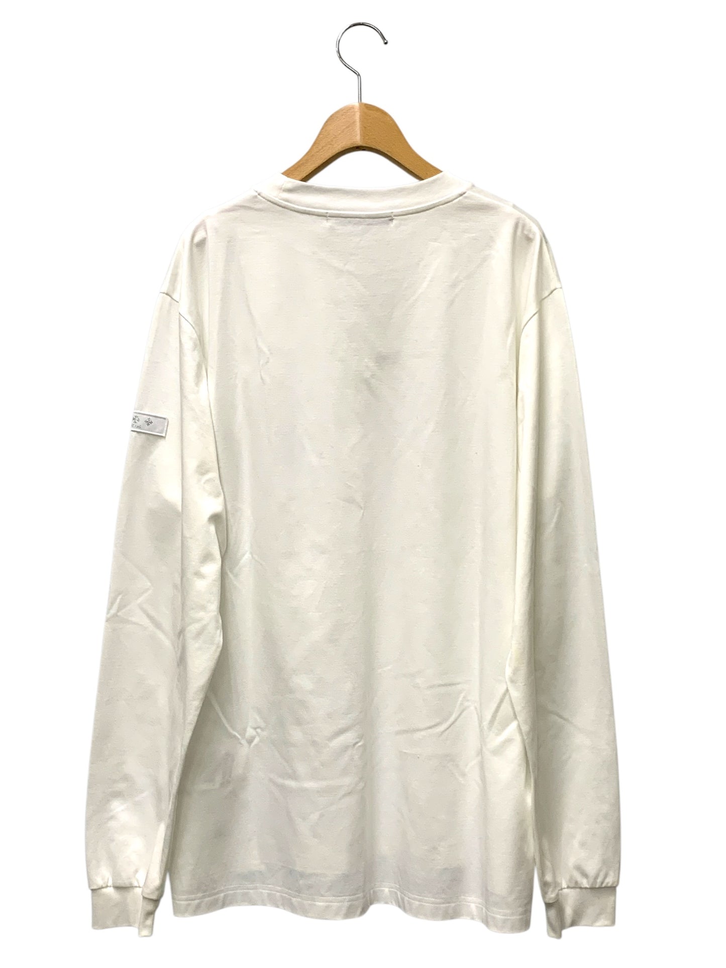 タトラス OSMO クルーネック長袖Tシャツ MTAT24A8273-M 03 ホワイト コットン100% ITGGJT02M3X8
