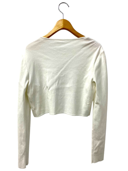 フォクシーブティック New Square Cardigan 39247 カーディガン 38 ホワイト ニット ITYN72OFHBKE