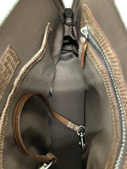 フォクシーブティック LIZARD MACARON 27071 ハンドバッグ ブラウン IT68L3MYDK1U