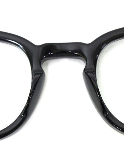 モスコット LEMTOSH メガネ ブラック セルフレーム フルリム ウェリントン ITJGJ61TCK52